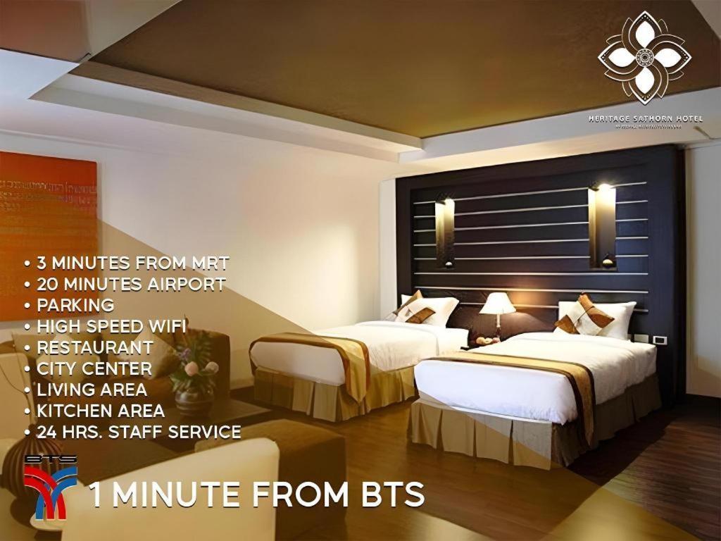 The Heritage Sathorn Suite Hotel Bangkok Exterior photo